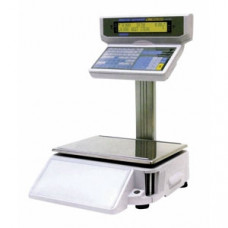 Поверка весов с печатью этикетки DIGI SM-300 EV15